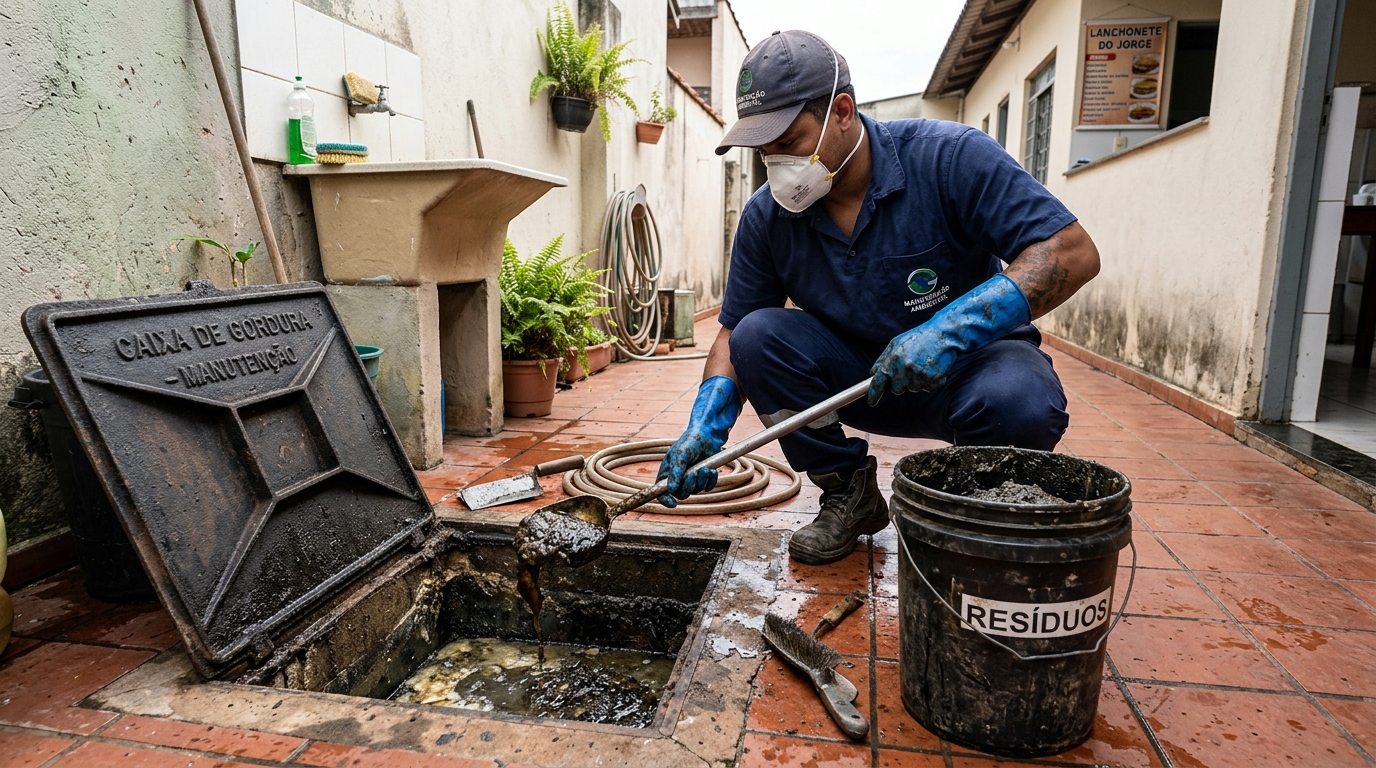 Manutenção de Caixa de Gordura em Natal‑RN