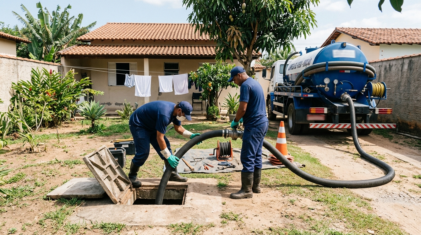 Manutenção de Fossa em Natal‑RN